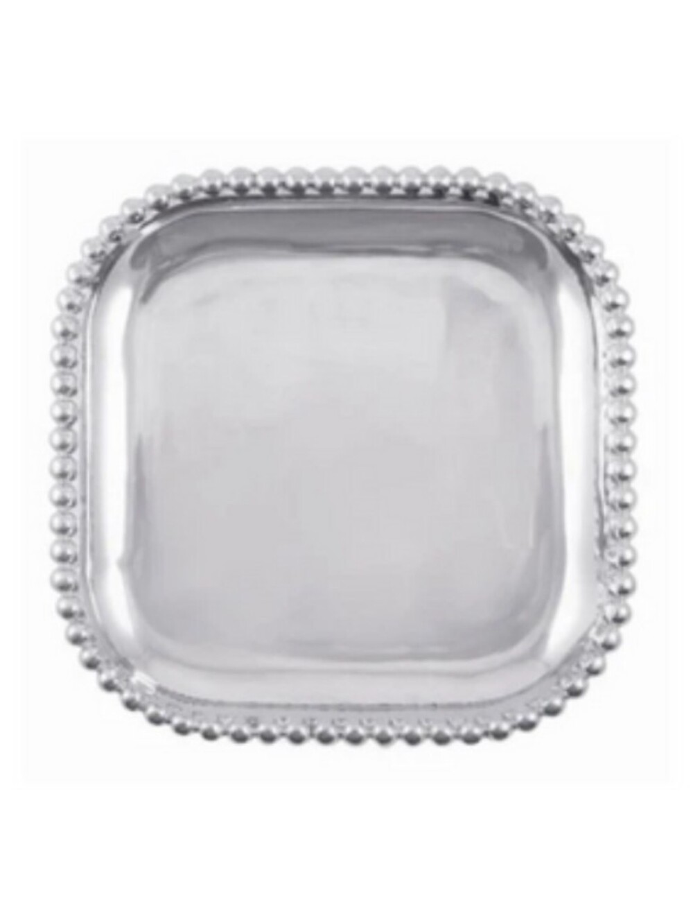 MARIPOSA string of pearls pearled edge small platter